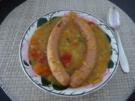 Suppen & Eintöpfe : Schnelle Kartoffelsuppe mit Geflügelwürstchen - Rezept