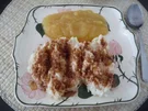 Süße Mahlzeiten : Milchreis mit Schoko - Zimt und Zucker und Apfelmus - Rezept