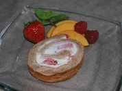 Rezept: Schoko-Eisroulade Schoko-Eisroulade - Rezept