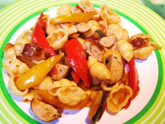 Sommerliche Reste-Pfanne ... - Rezept