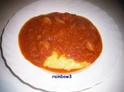 Kochen: Würstchen in scharfer roter Möhrensauce - Rezept