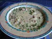 Porree - Gehacktes - Suppe - Rezept
