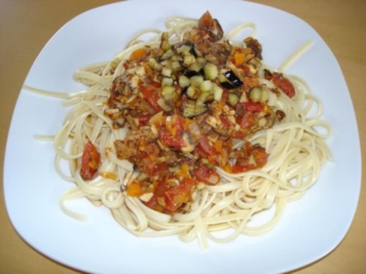 Spaghetti mit Pilz-Bolognese - Rezept - Bild Nr. 10