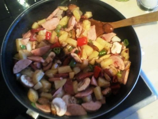 Rezept: Scharfes Wurst Gulasch Bild Nr. 7 Scharfes Wurst Gulasch - Rezept - Bild Nr. 7