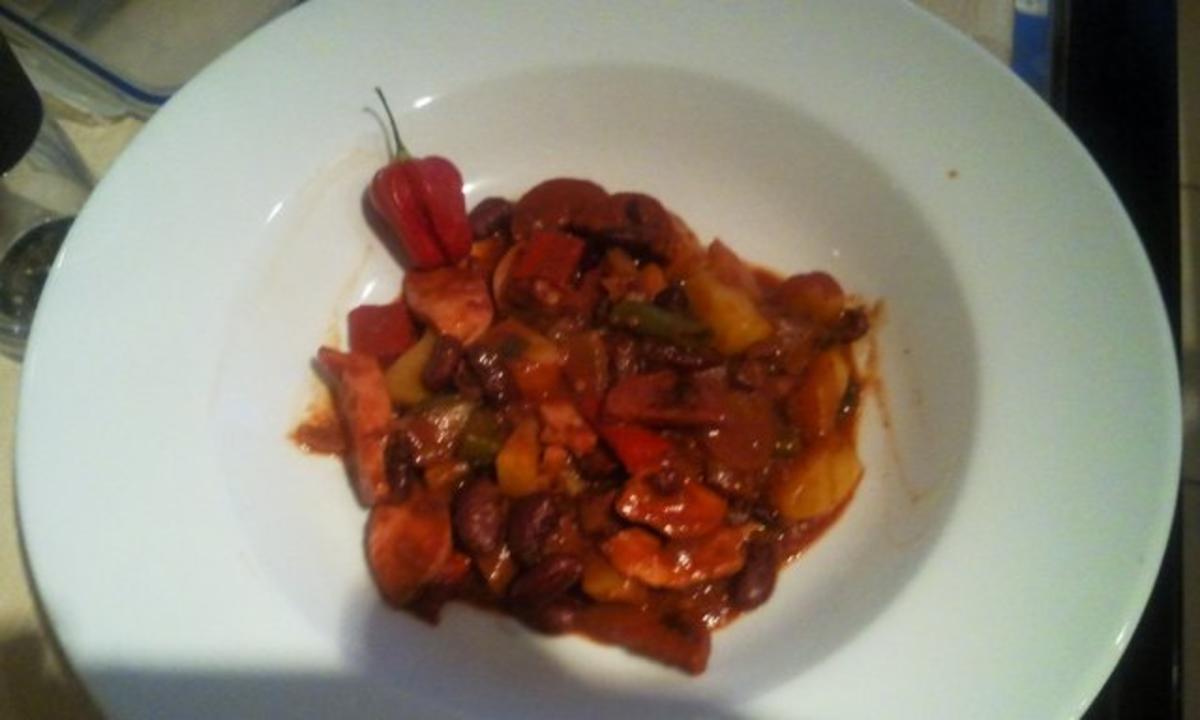 Scharfes Wurst Gulasch - Rezept mit Bild - kochbar.de