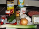 Zucchini-Lauch-Hackfleisch-Sauce - Rezept