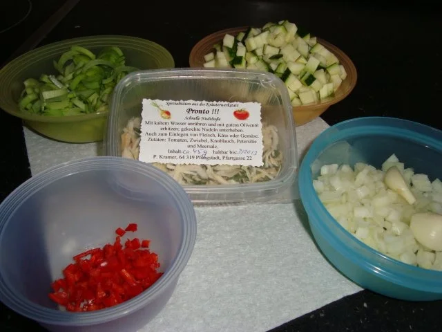 Rezept: Zucchini-Lauch-Hackfleisch-Sauce Bild Nr. 2 Zucchini-Lauch-Hackfleisch-Sauce - Rezept - Bild Nr. 2