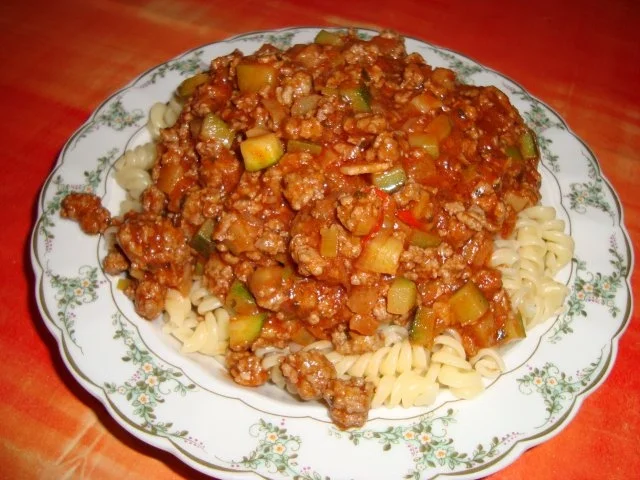 Rezept: Zucchini-Lauch-Hackfleisch-Sauce Bild Nr. 6 Zucchini-Lauch-Hackfleisch-Sauce - Rezept - Bild Nr. 6