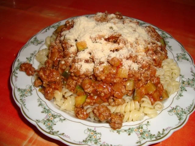 Rezept: Zucchini-Lauch-Hackfleisch-Sauce Bild Nr. 7 Zucchini-Lauch-Hackfleisch-Sauce - Rezept - Bild Nr. 7