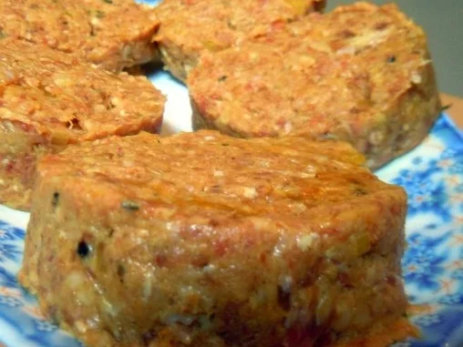 Curry-Bouletten mit Paprika-Zucchini-Weizen - Rezept - Bild Nr. 3