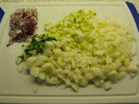 Rezept: Gefüllter Kohlrabi mt Kräuterdip Bild Nr. 4 Gefüllter Kohlrabi mt Kräuterdip - Rezept - Bild Nr. 4