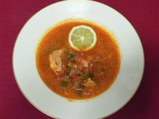 Rezept: Rote Fischsuppe Rote Fischsuppe - Rezept