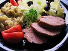 Hackbraten Halb und Halb ... - Rezept