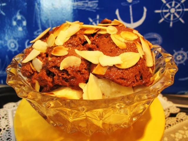 Faulenzer-Dessert 2 - mit angeheiterten Bananen ... - Rezept