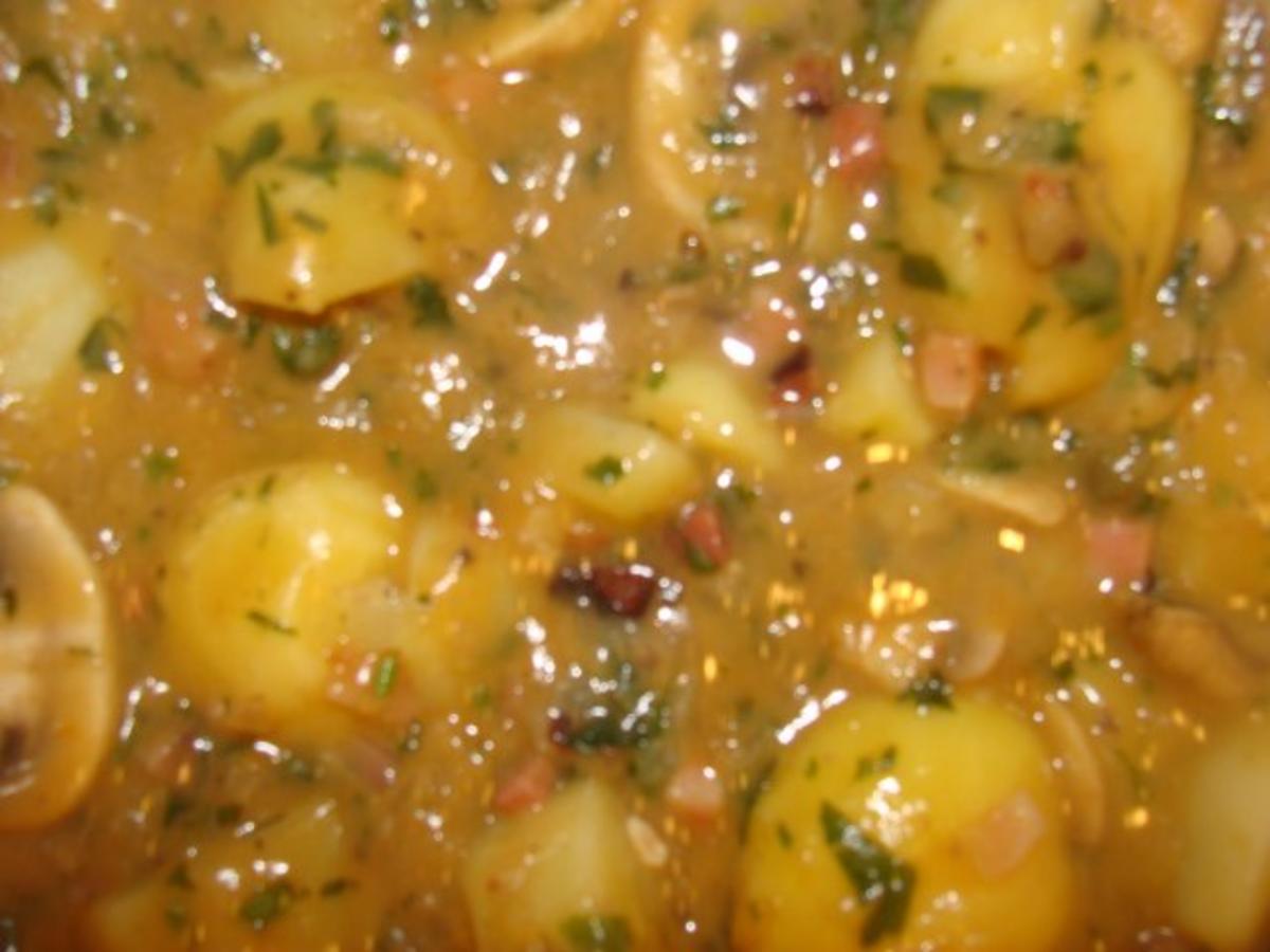 Beilage : -Champignon Kartoffeln- - Rezept - Bild Nr. 2