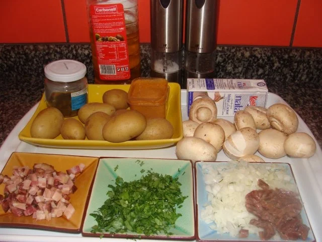 Beilage : -Champignon Kartoffeln- - Rezept - Bild Nr. 3