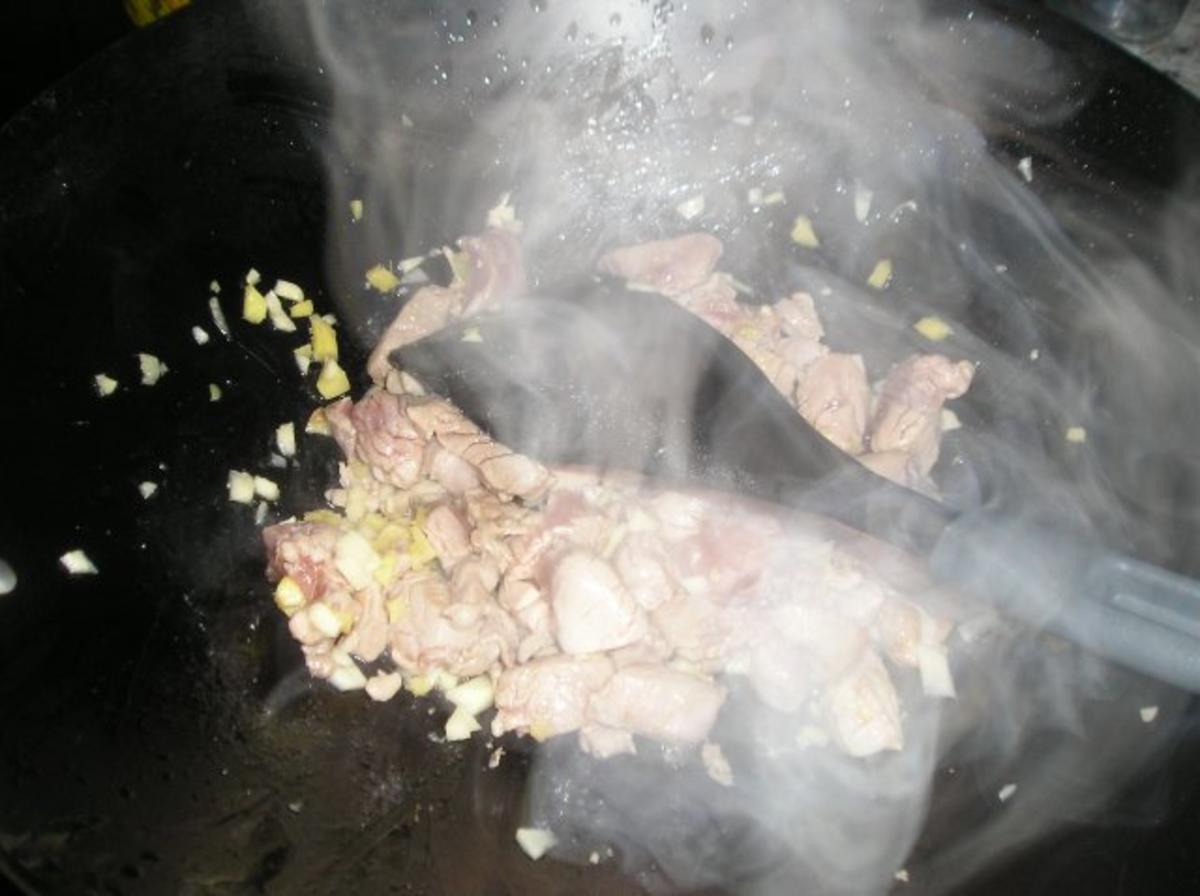 Schweinefleisch süß-sauer mit Basmatireis - Rezept - Bild Nr. 4