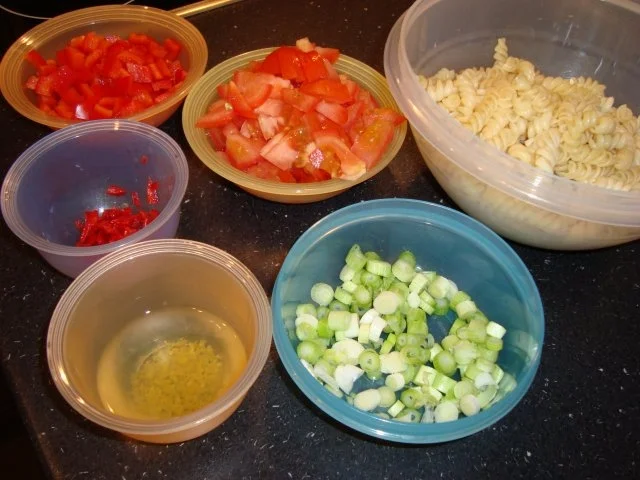 Rezept: vegetarische Nudelpfanne vegetarische Nudelpfanne - Rezept