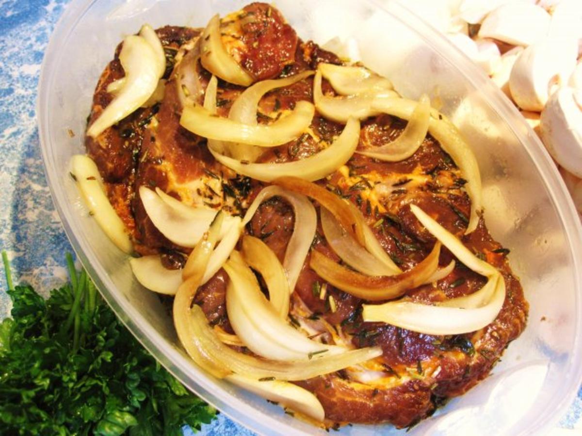 Marinade für zwei scharfe Nackensteaks ... - Rezept - kochbar.de