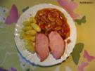 Kasseler-Lachs auf Gemüsebett - Rezept
