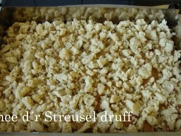 Rezept: Stachelbeerkuchen mit Streusel vom Blech Bild Nr. 9 Stachelbeerkuchen mit Streusel vom Blech - Rezept - Bild Nr. 9