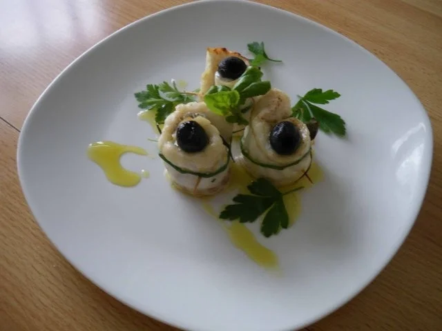 Röllchen vom Schellfisch - Rezept