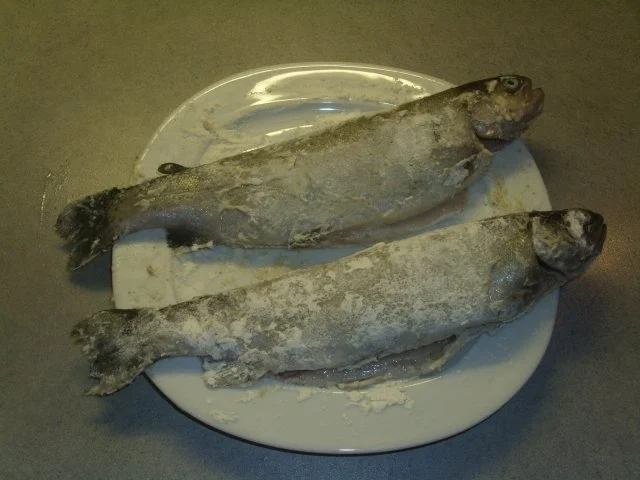 Rezept: Forelle gebraten Bild Nr. 3 Forelle gebraten - Rezept - Bild Nr. 3