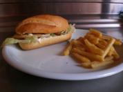 "Chicken-Burger-Menü" - Rezept