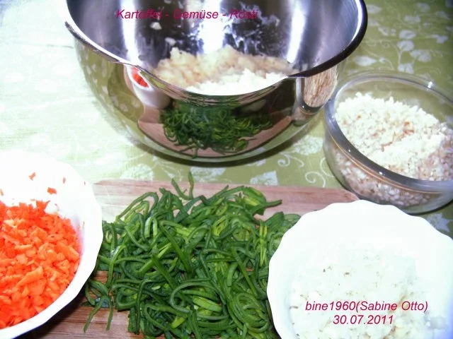 KARTOFFEL - GEMÜSE - RÖSTI - Rezept - Bild Nr. 2