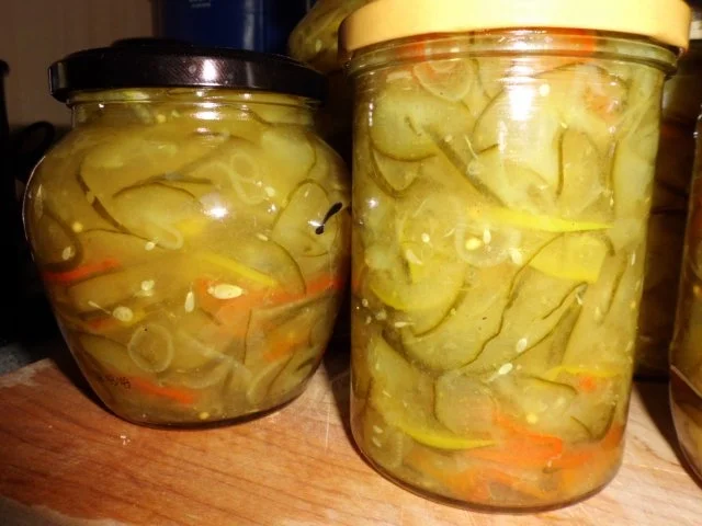 Rezept: Gurkensalat auf Vorrat Gurkensalat auf Vorrat - Rezept