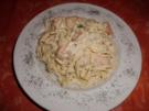 "PRONTO" Spaghetti mit Gambas in Sahnesoße - Rezept