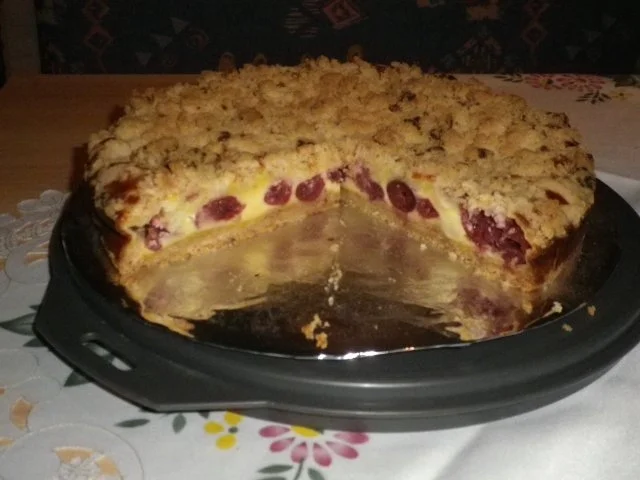 Rezept: Rahm - Kirsch - Kuchen Rahm - Kirsch - Kuchen - Rezept