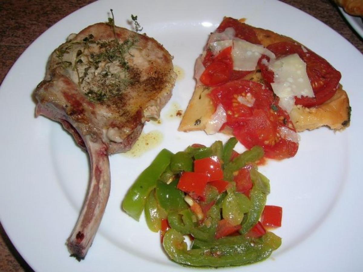 Tomaten-Tarte-Tartin mit Iberico Koteletts - Rezept - Bild Nr. 5