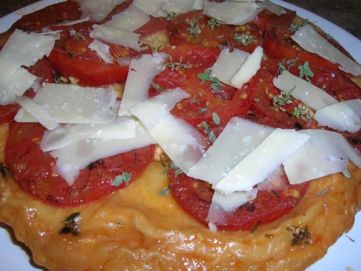 Tomaten-Tarte-Tartin mit Iberico Koteletts - Rezept - Bild Nr. 3