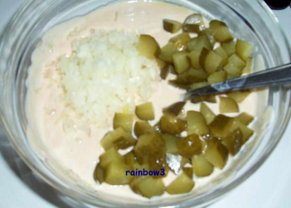 Salat: Wurst-Käse-Salat mit Joghurt-Dressing - Rezept - Bild Nr. 4