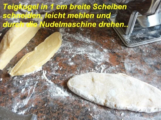 Nudeln:   TAGLIATELLE -selbstgemacht- - Rezept - Bild Nr. 5
