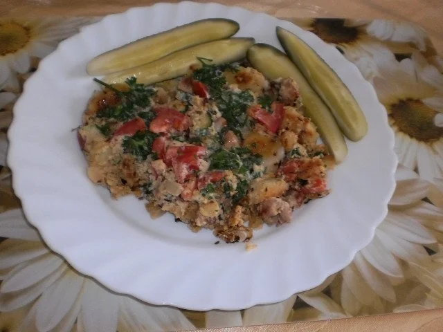 Eier-Kartoffelpfanne - Rezept