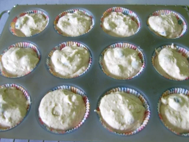 Rezept: Blaubeer-Muffins Bild Nr. 2 Blaubeer-Muffins - Rezept - Bild Nr. 2
