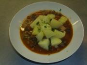 Besoffenes Gulasch - Rezept