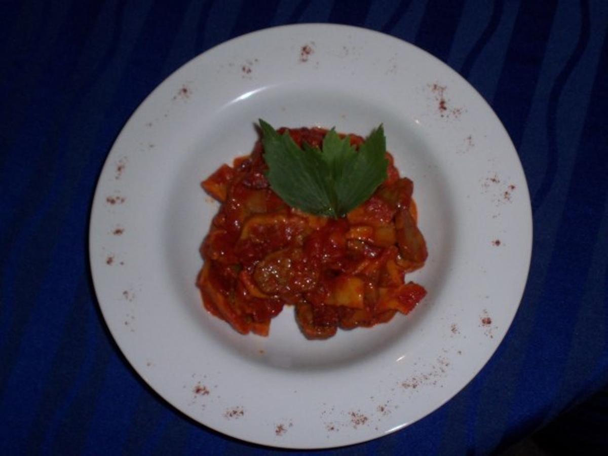 Tomaten-Maultaschenpfanne - Rezept