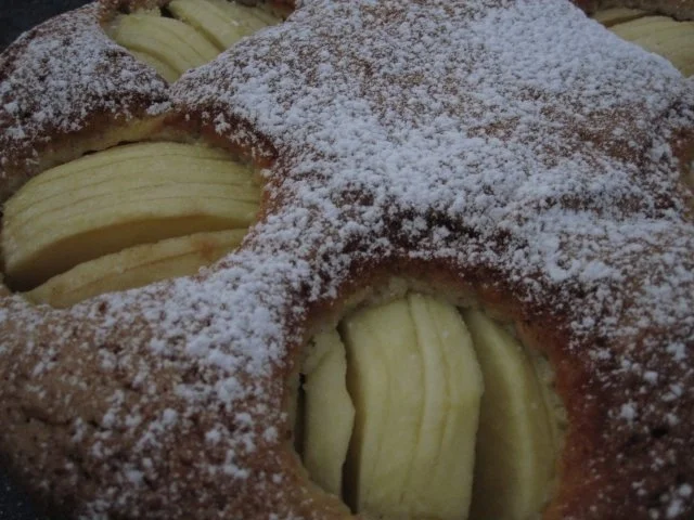 versunkener Apfelkuchen - Rezept