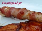 Frühlingszwiebeln in Speck gepackt - Rezept