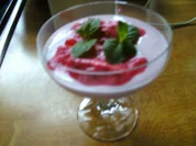 geeiste Johannisbeeren mit Quark - Rezept