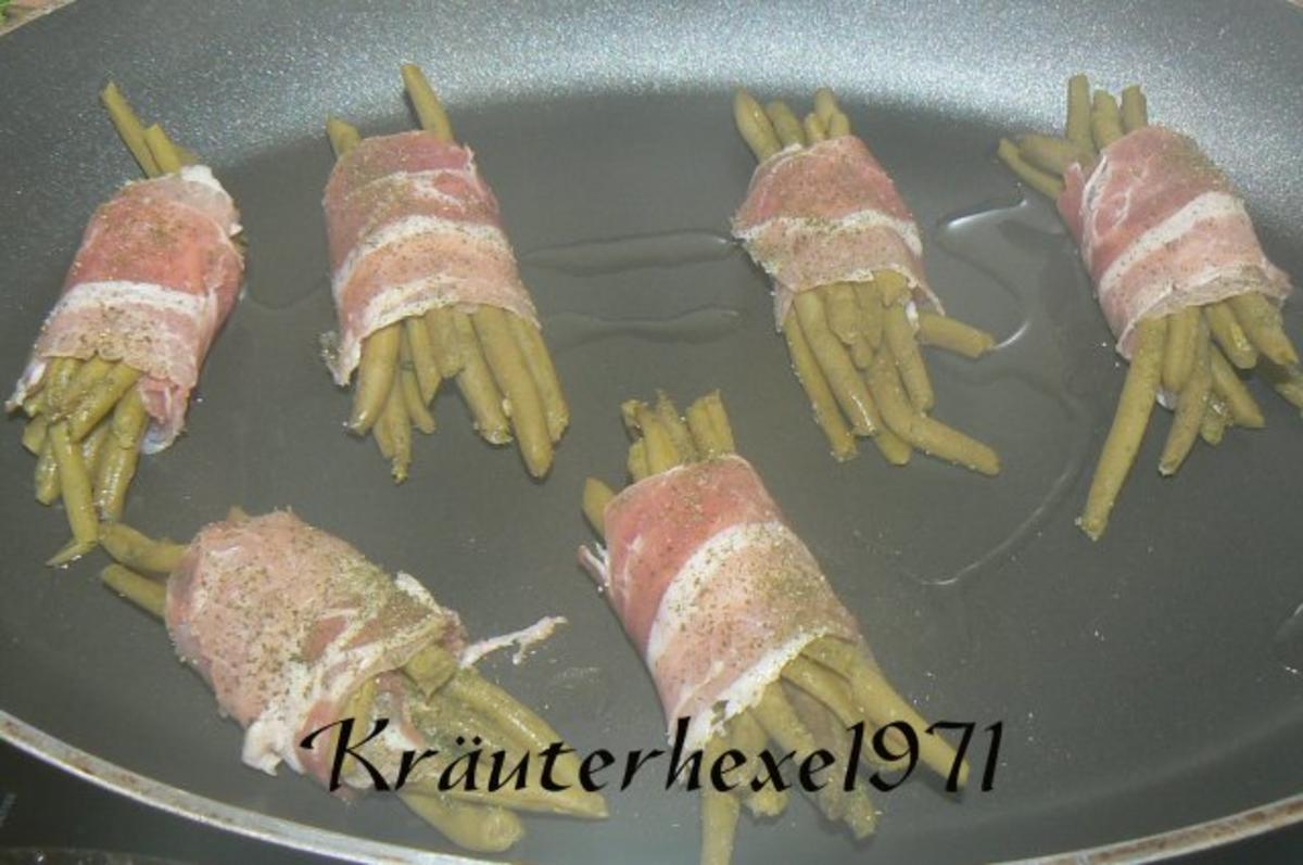 Schweinerückensteak mit Balsamico-Zwiebeln und als Beilage - Rezept - Bild Nr. 3
