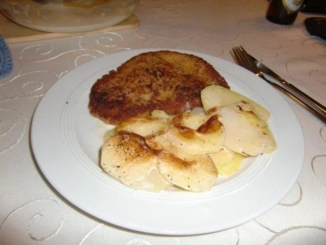 Rezept: Putenschnitzel mit Kartoffel Gratin Bild Nr. 7 Putenschnitzel mit Kartoffel Gratin - Rezept - Bild Nr. 7