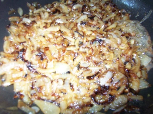 Quarkknödel mit Spinat und Röstzwiebeln - Rezept - Bild Nr. 5