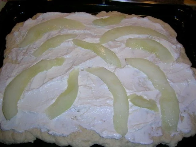 Pizzafladen mit Pfifferlingen, rohem Schinken und Ziegengouda (für Petra!!!) Du darfst ... - Rezept - Bild Nr. 7