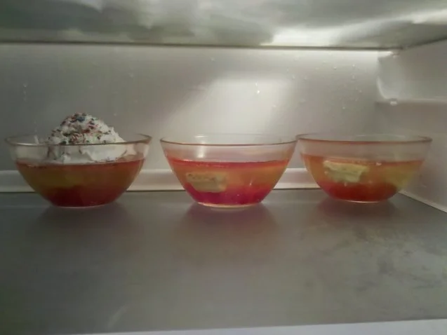 Rezept: Nachtisch: Wackelpudding mit Rettungsinsel Bild Nr. 5 Nachtisch: Wackelpudding mit Rettungsinsel - Rezept - Bild Nr. 5