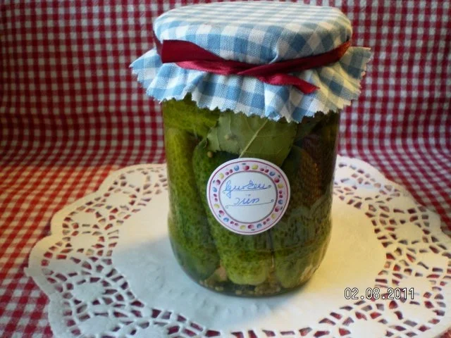 Rezept: Süße Einmachgurken Süße Einmachgurken - Rezept