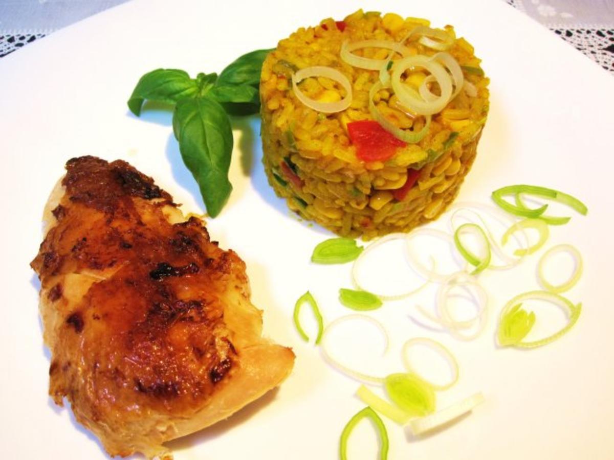 Curry-Reis mit Lauch und Mais ... - Rezept - Bild Nr. 8